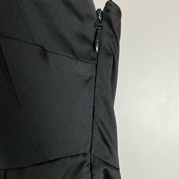 (Black)Morgan One Shoulder Gown - Picture 14 of 14